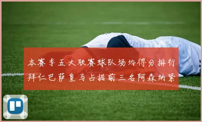 本赛季五大联赛球队场均得分排行拜仁巴萨皇马占据前三名阿森纳紧随其后位列第五