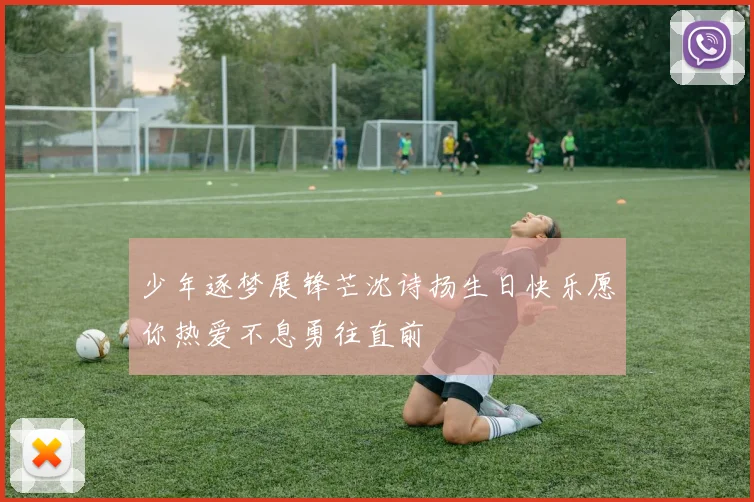 少年逐梦展锋芒沈诗扬生日快乐愿你热爱不息勇往直前